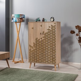 Hanah Home Multibox - 120 Armario Multiusos Roble Sonoma